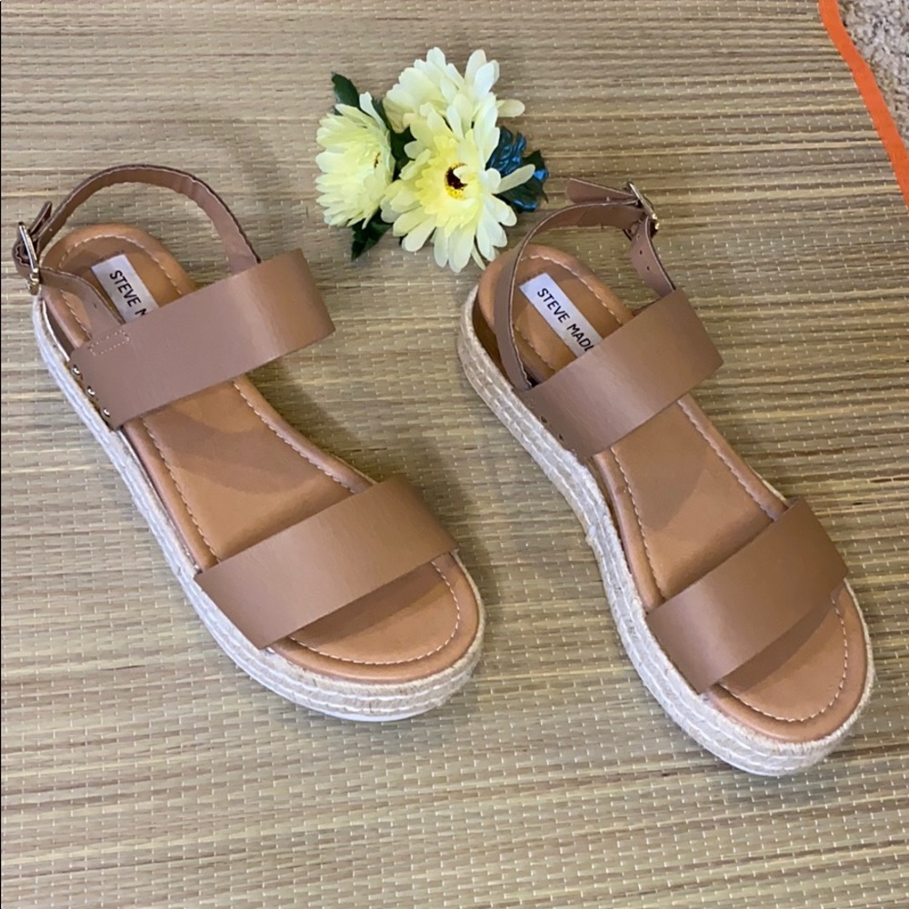 Steve Madden Catia Espadrille Flatform 8.5M